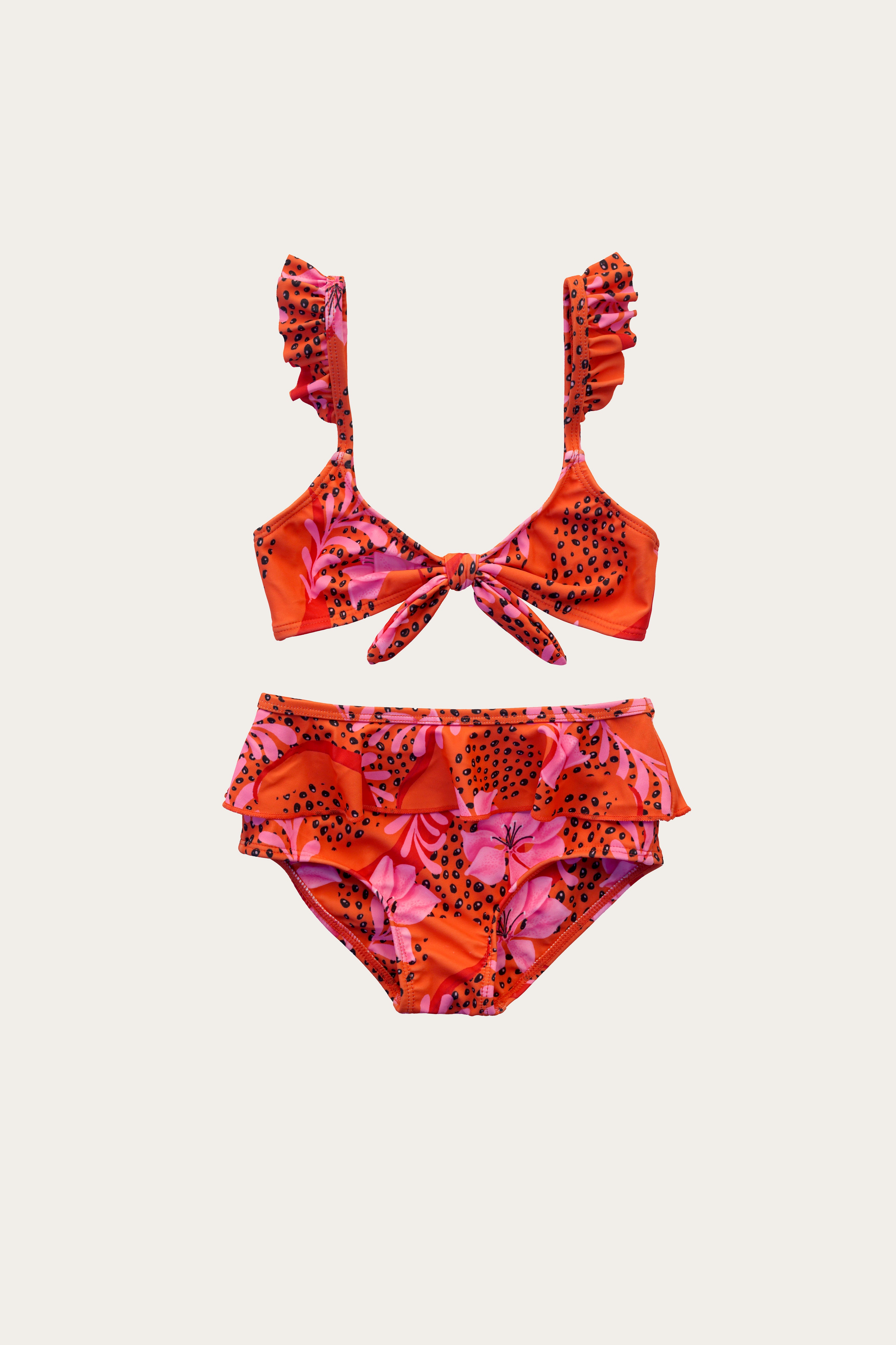 Kids Papaya Bikini