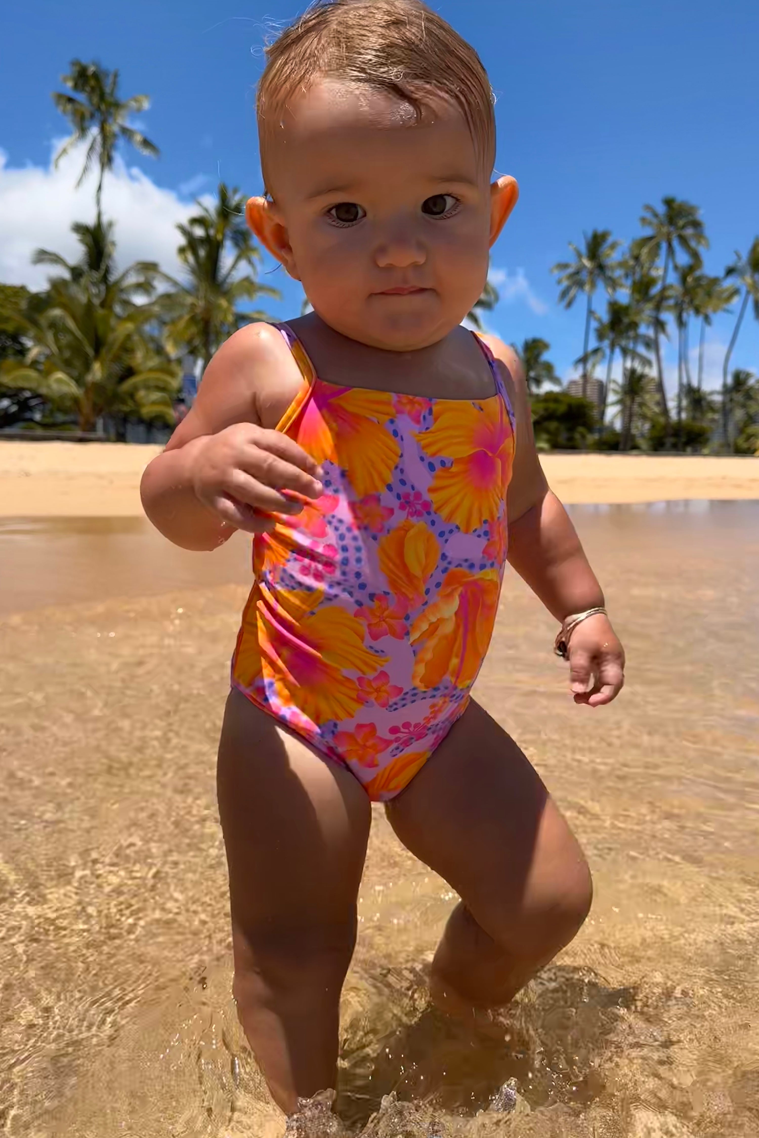 Hibiscus Kids One Piece