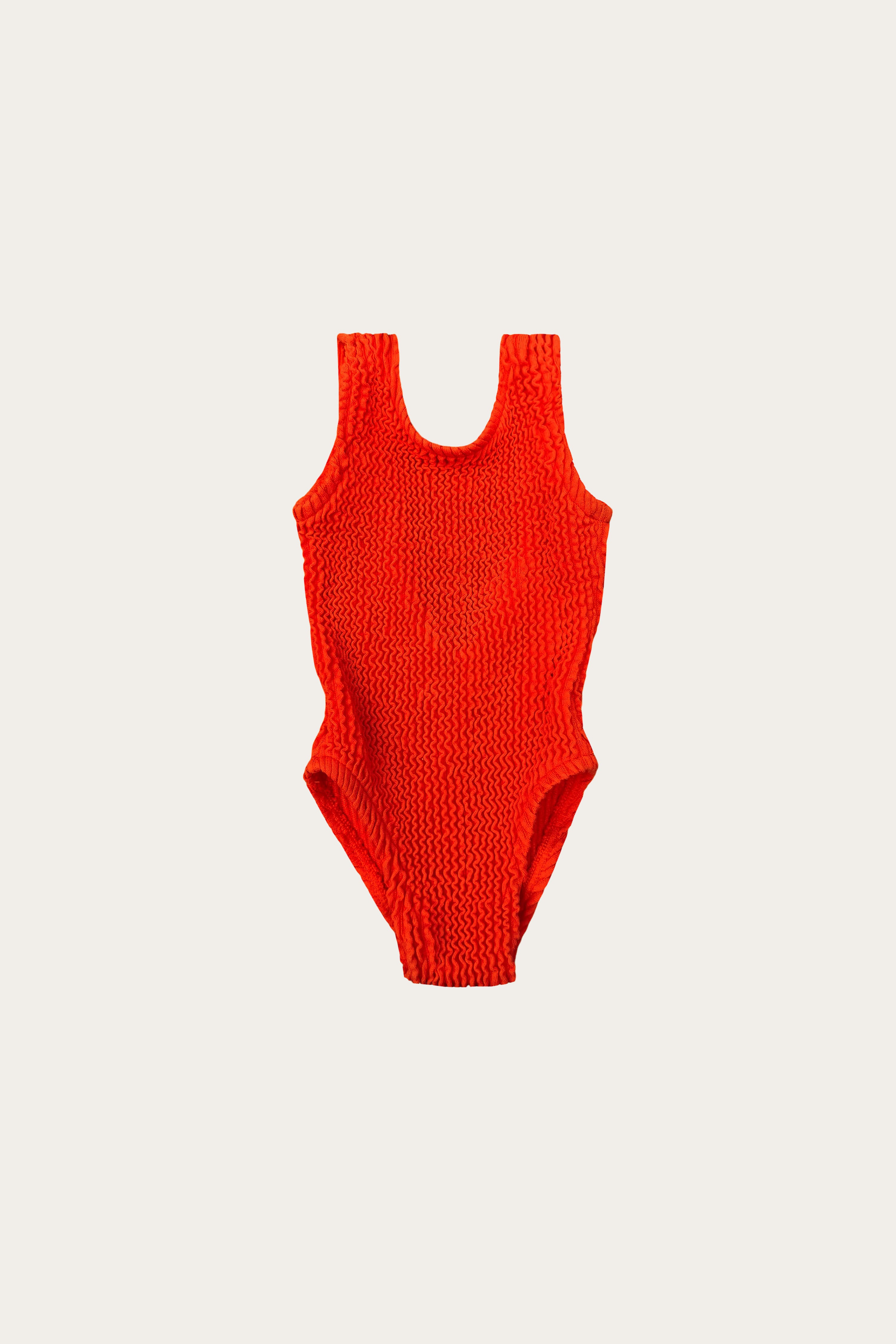 Coral Scrunch Kids One Piece