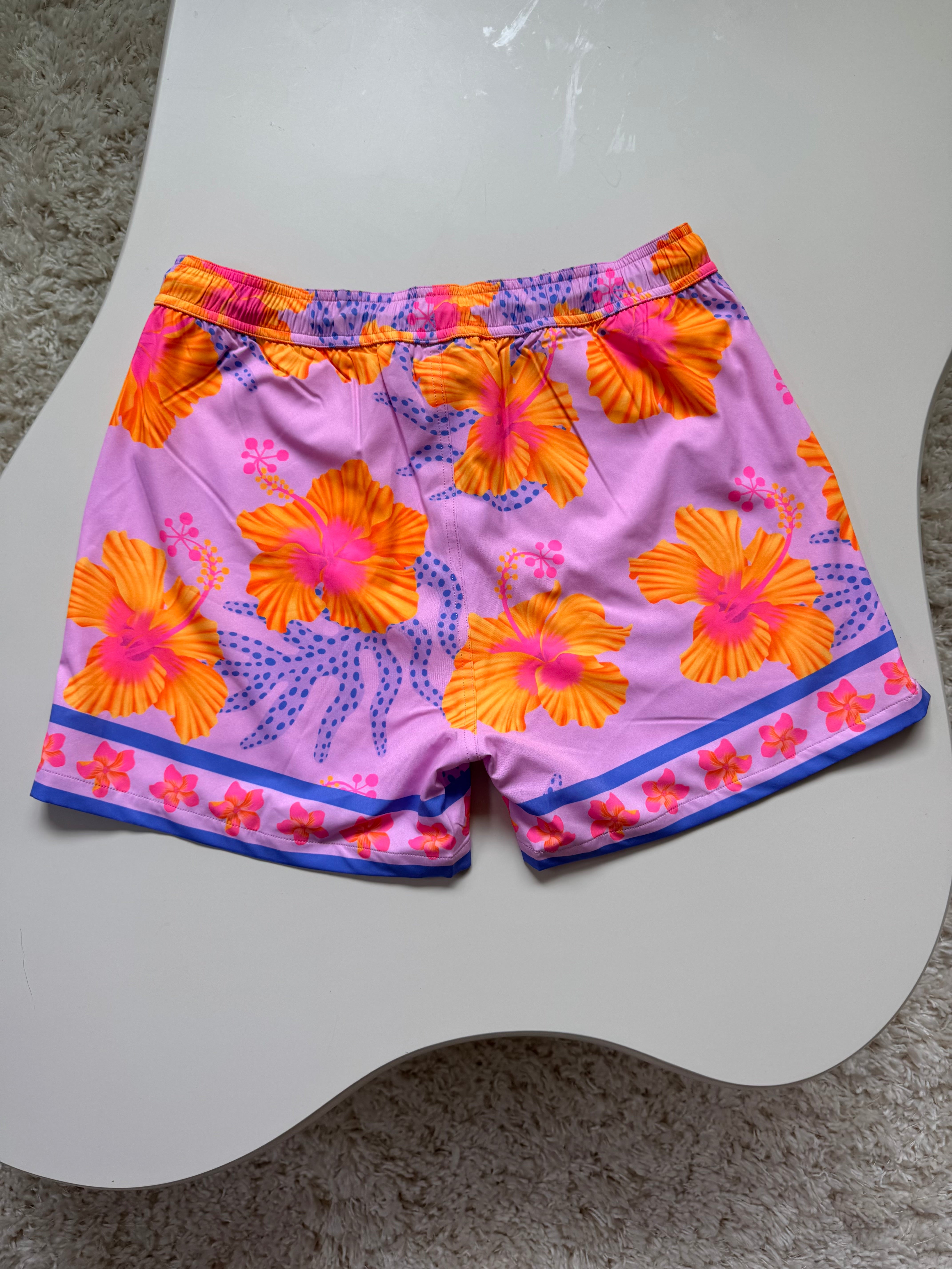 Hibiscus Men's Trunks