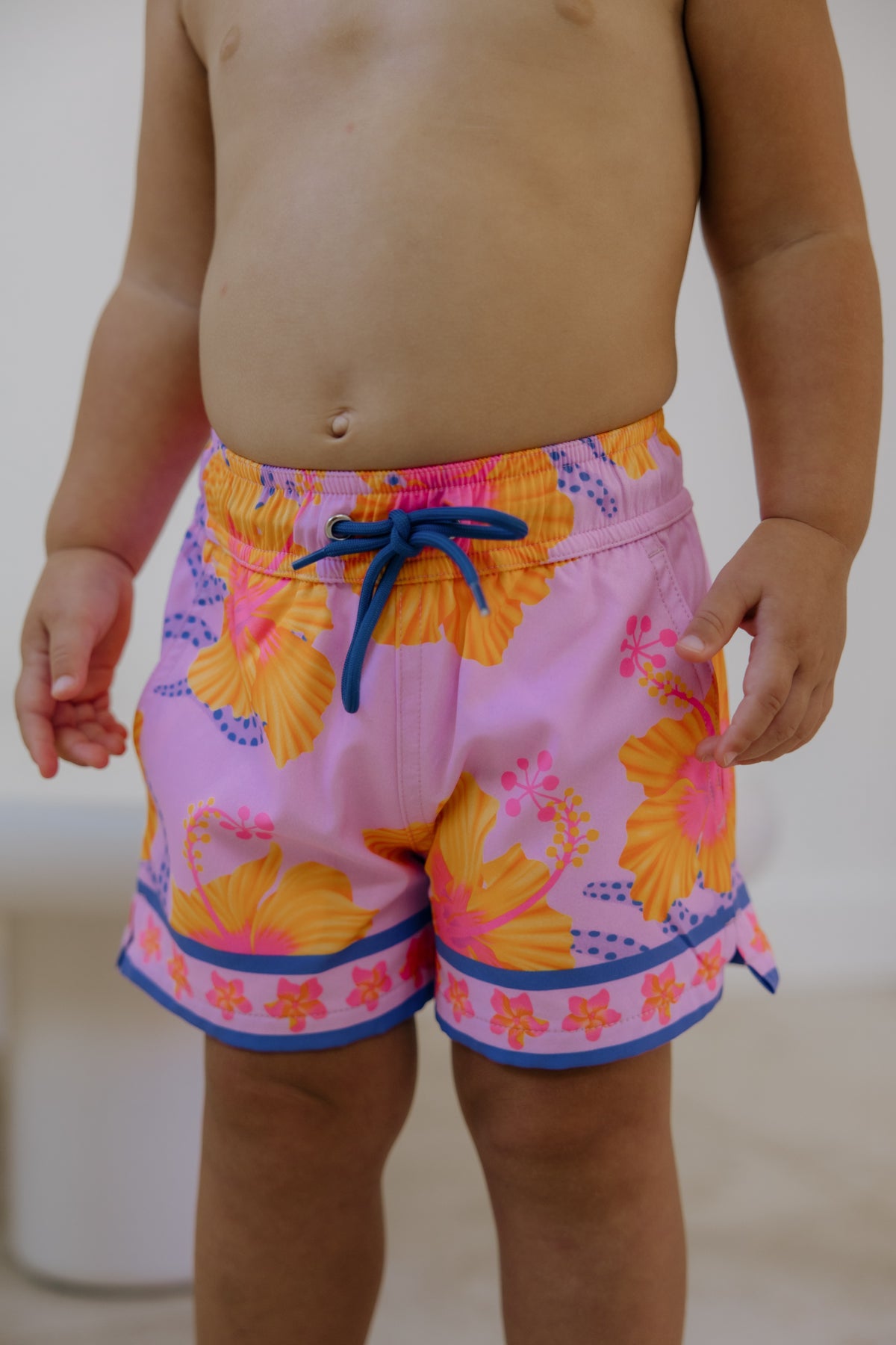 Hibiscus Kids Trunks