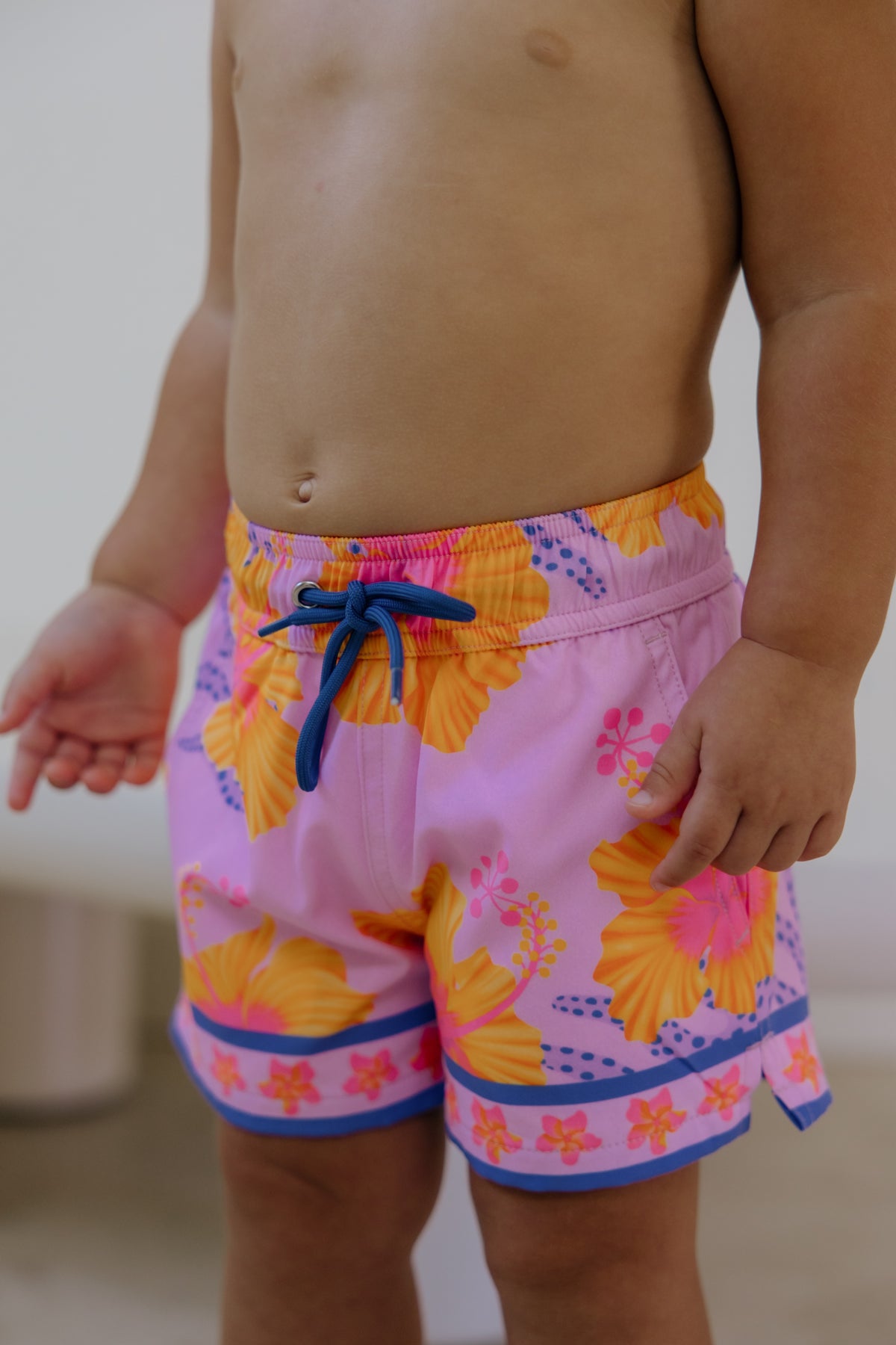 Hibiscus Kids Trunks