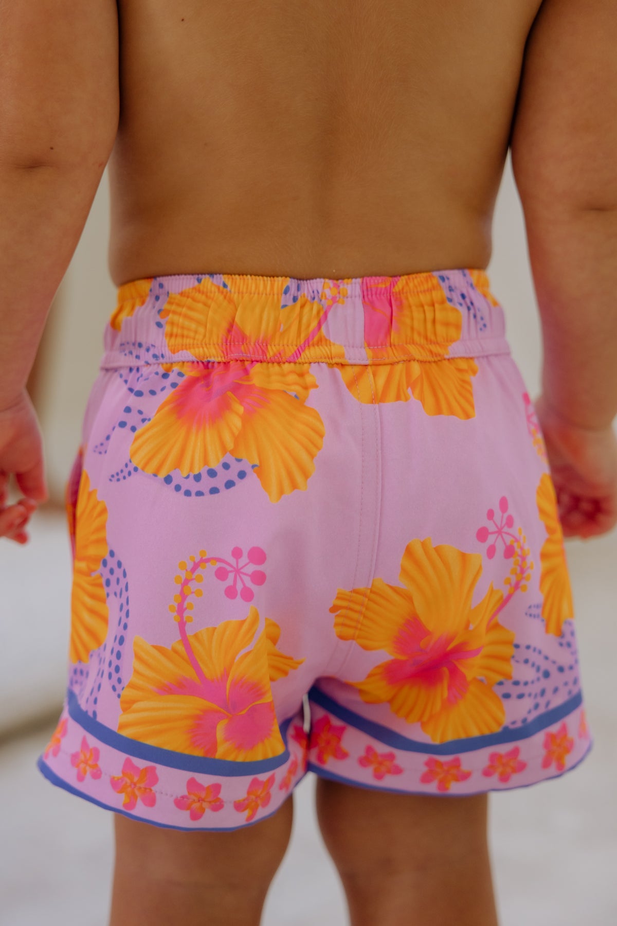 Hibiscus Kids Trunks