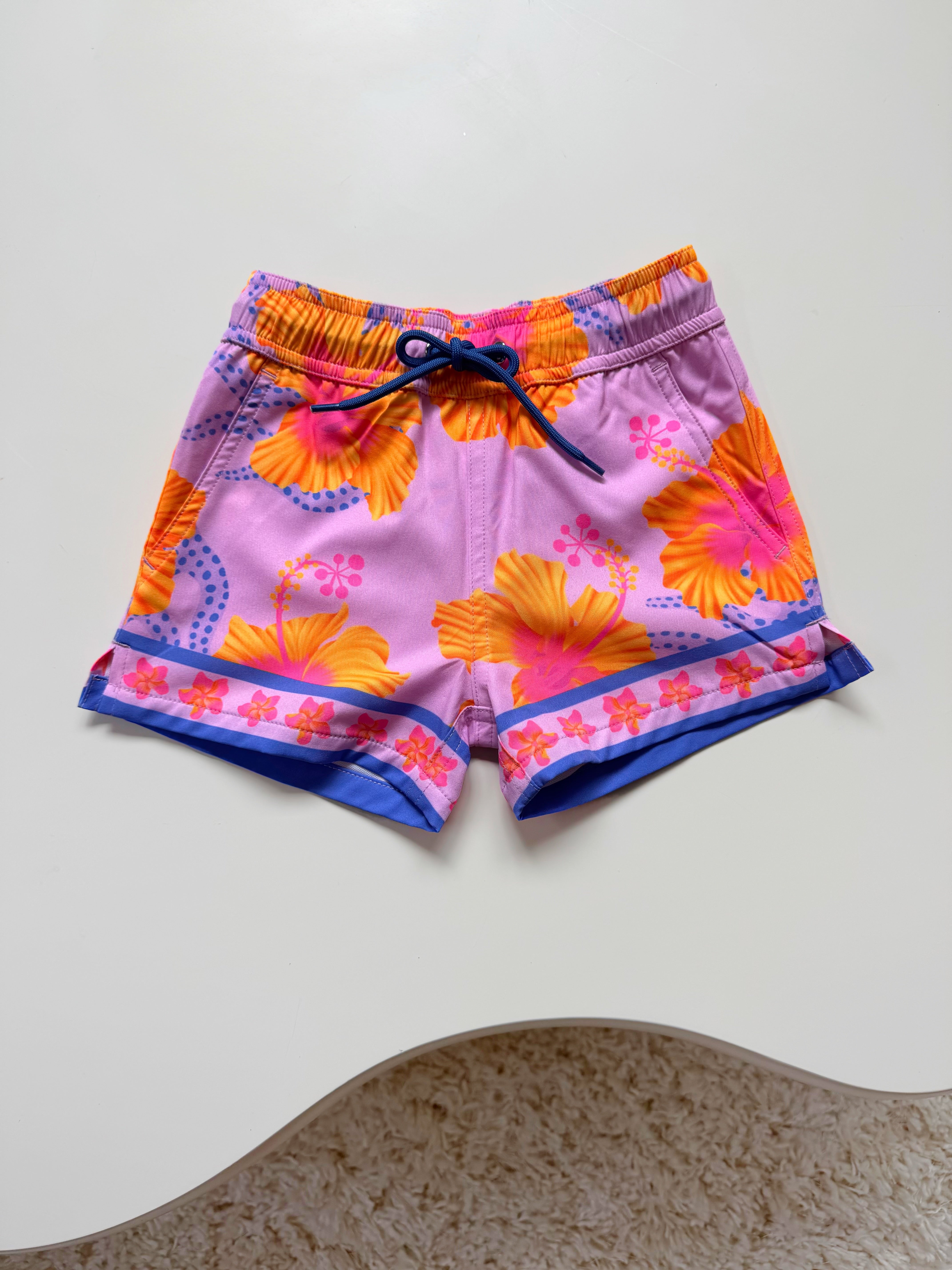 Hibiscus Kids Trunks