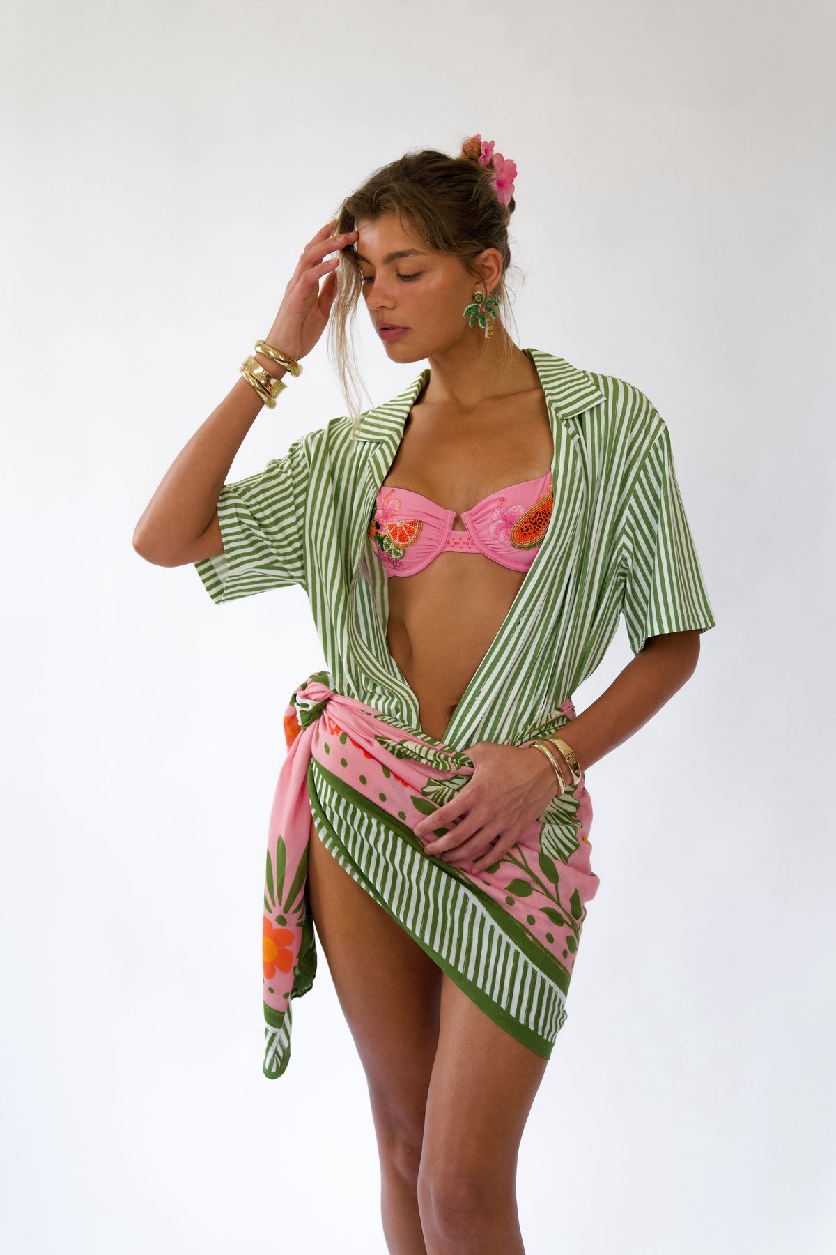 Oliva Button Up